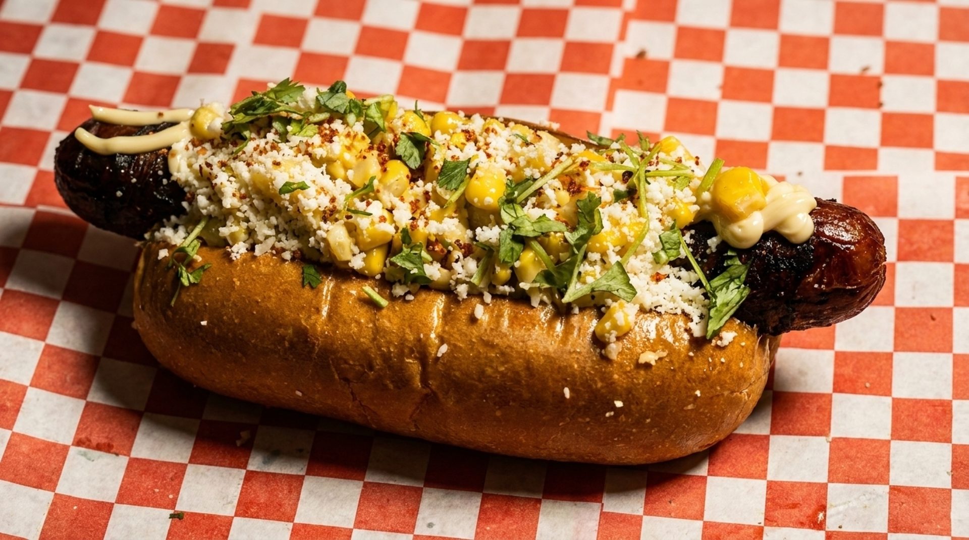 The Elote Dog